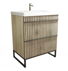 Тумба для ванной MIXLINE "Окленд -70" Дуб Мелфорд под ум. Грэйс- 70 ЛОФТ (551730)