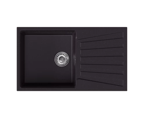 Мойка MIXLINE ML-GM20 с крылом, шоколад, 830*480*190мм NEW (552009)