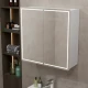 Зеркальный шкаф MIXLINE "ВЕКТОР" 800*800 (554818)