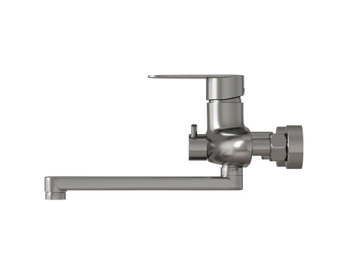 Смеситель для ванны и раковины 35k MIXLINE MLSS36-021 "Steel Kit" нерж. (553235)