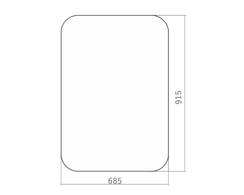 Зеркало MIXLINE "Выбор" 685*915 (ШВ) (547322)