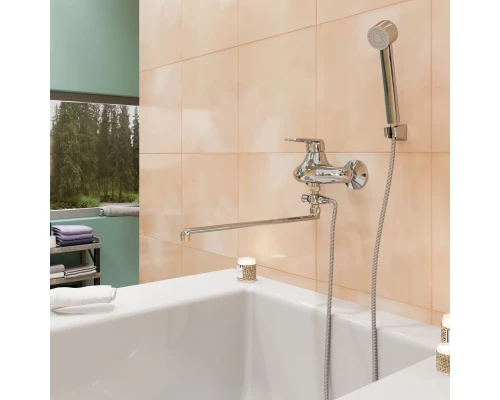 Смеситель для ванны и умывальника MIXLINE ML06-02 (522145)