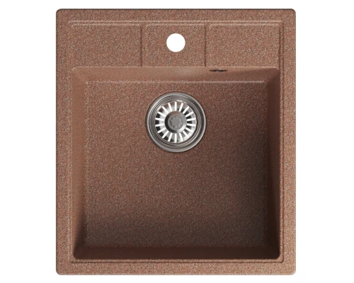 Мойка MIXLINE ML-GM28 терракотовая (307)  450*500*190мм NEW (552095)