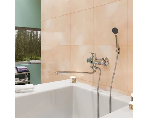 Смеситель для ванны и умывальника MIXLINE ML05-02 (522143)