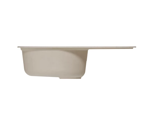 Мойка MIXLINE ML-GM16 овальная с крылом  бежевая (328) 730*460*180мм NEW (551929)