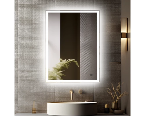 Зеркало MIXLINE "Велес-2" 600*800 (ШВ) бесконтактный сенсор, светодиодная подсветка+подогрев (554631)