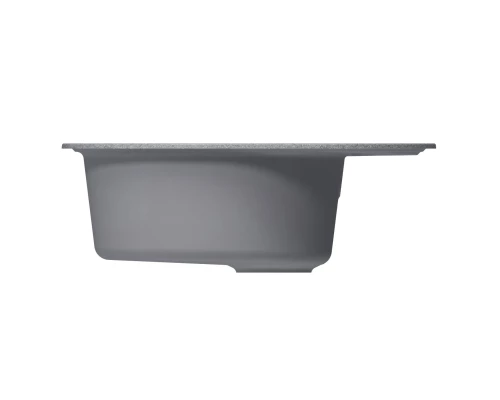 Мойка MIXLINE ML-GM17 овальная с крылом  графит (342) 580*470*180мм NEW (551944)