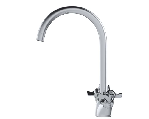 Смеситель для кухни 1/2 кер. MIXLINE ML30-032 "Classic" высокий излив (550780)