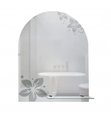 Зеркало MIXLINE "Анис" 535*680 с полкой (552588)