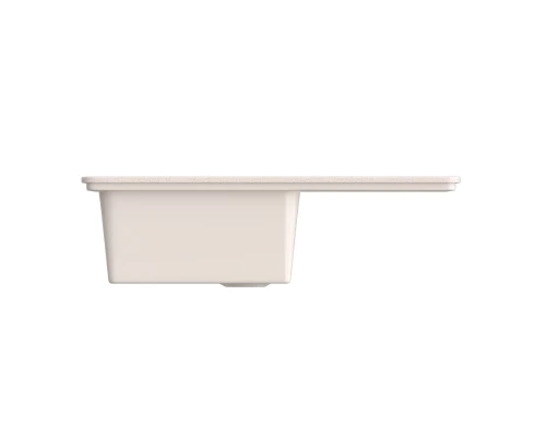 Мойка MIXLINE ML-GMS07 СТАНДАРТ с крылом, бежевый, 750*495*190мм (551109)