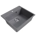 Мойка MIXLINE ML-GM15 графит 560*500*180мм (551920)