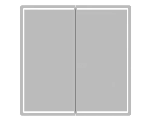 Зеркальный шкаф MIXLINE "ВЕКТОР" 800*800 (554818)