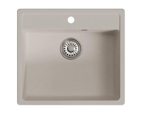 Мойка MIXLINE ML-GM15 белая (331)  560*500*180мм NEW (551918)