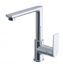 Смеситель для кухни 35k MIXLINE ML26-032 "Life" высокий излив боковая ручка (550759)