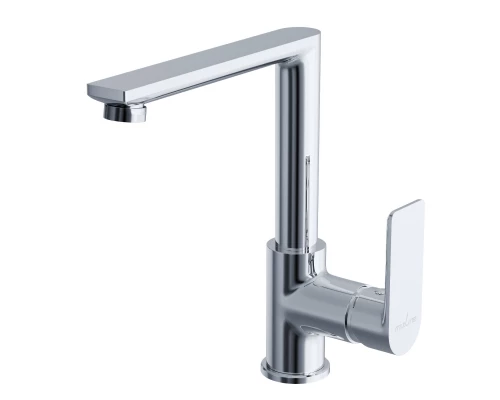 Смеситель для кухни 35k MIXLINE ML26-032 "Life" высокий излив боковая ручка (550759)