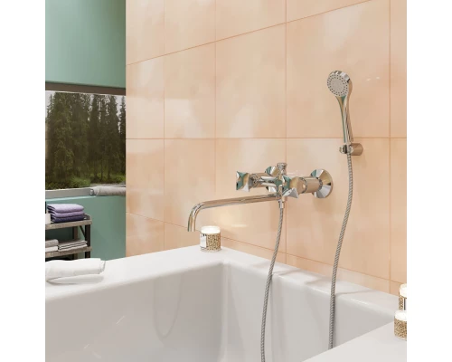 Смеситель для ванны и умывальника MIXLINE ML11-02 (530475)