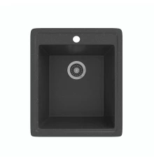 Мойка MIXLINE ML-GMS18 СТАНДАРТ прямоугольная, черный, 410*470*190мм (551164)