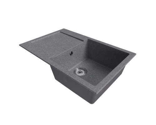 Мойка MIXLINE ML-GM31 с крылом  графит (342) 770*500*190мм NEW (552195)