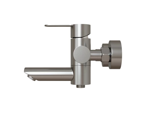 Смеситель для ванны 35k MIXLINE MLSS32-01 "Stainless" нерж. (552272)