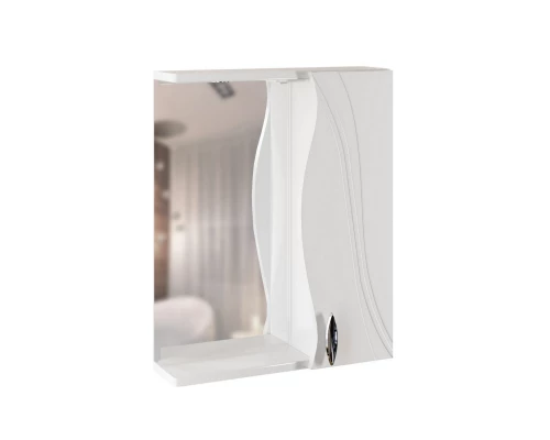 Шкаф навесной MIXLINE "ЛИМА-55" правый  с подсветкой (550*700*151) (551706)