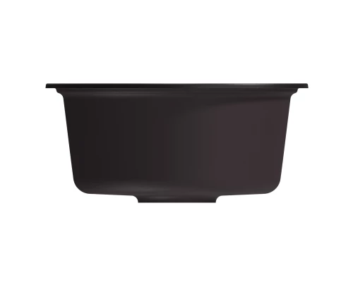 Мойкa MIXLINE ML-GM10 круглая, шоколад, 440мм (глуб. чаши 180) NEW (551818)