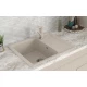 Мойка MIXLINE ML-GMS03 СТАНДАРТ с крылом, бежевый, 605*490*190мм (551096)
