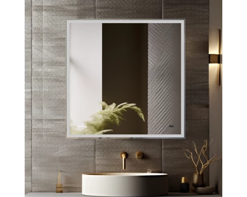 Зеркало MIXLINE "Велес-2" 700*800 (ШВ) бесконтактный сенсор, светодиодная подсветка + подогрев (554632)