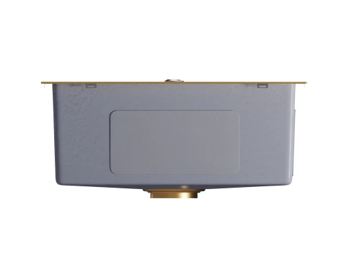 Мойка MIXLINE настольный монтаж 50х50 (3,0) вып 3 1/2, 20см с сифоном золото PRO (550548)