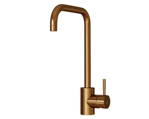 Смеситель для кухни 35k MIXLINE MLSS-0301BR трубчатый излив, БРОНЗА (553816)