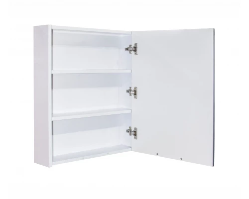 Зеркало-шкаф навесной с подсветкой MIXLINE Байкал-60 белый правый (536803)