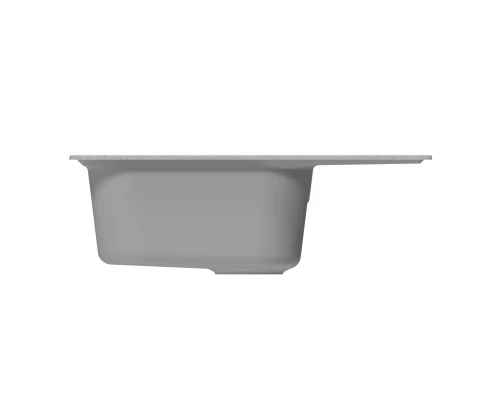 Мойка MIXLINE ML-GM18 с крылом  серая (310) 640*490*190мм NEW (551972)