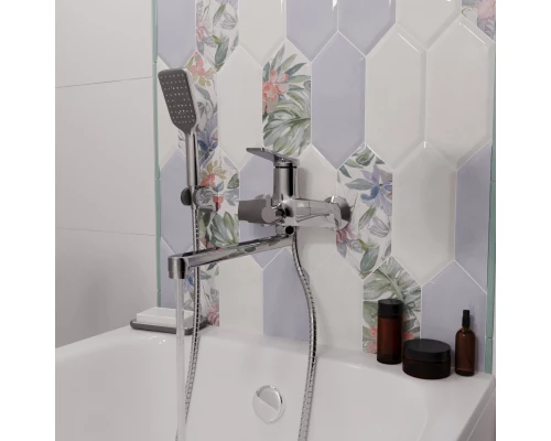 Смеситель для ванны и раковины 35k MIXLINE ML24-02 "Unito" (550751)