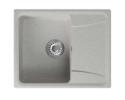 Мойка MIXLINE ML-GM26 С КРЫЛОМ, СЕРАЯ (310), 580*470*190ММ (552079)