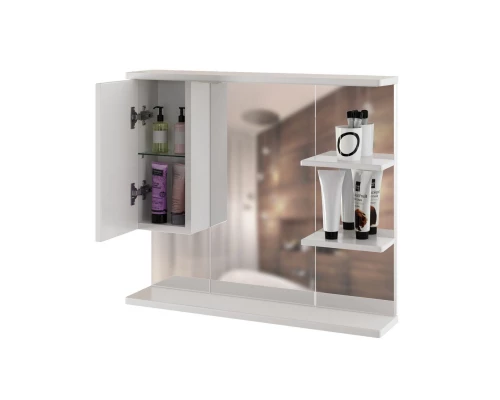 Зеркало шкаф MIXLINE "ЭТЬЕН-80" левый с подсветкой (540870)