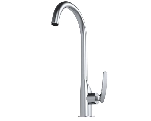 Смеситель для кухни 30k MIXLINE ML21-032 "Elegant" высокий излив боковая ручка (550742)