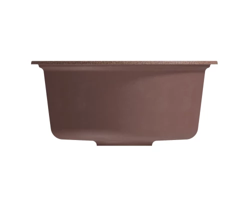 Мойкa MIXLINE ML-GM10 круглая  терракотовая (307) 440мм (глуб. чаши 180) NEW (551808)
