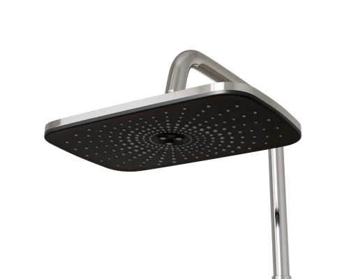 Душевая система MIXLINE ML2409 излив лейка 3 позиции + лейка "Тропический душ" хром (553214)