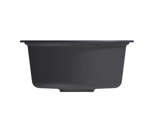 Мойкa MIXLINE ML-GM10 круглая  антрацит (343) 440мм (глуб. чаши 180) NEW (551816)