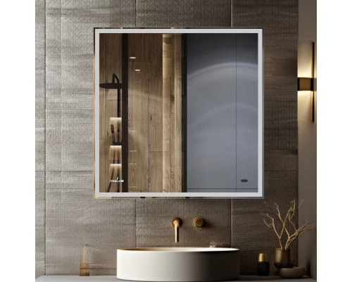 Зеркало MIXLINE "Велес" 700*800 (ШВ) бесконтактный сенсор, светодиодная подсветка (554630)