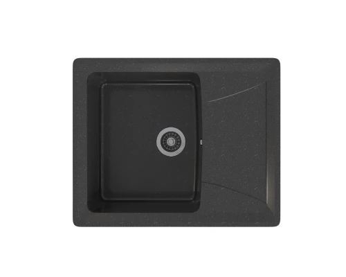Мойка MIXLINE ML-GMS03 СТАНДАРТ с крылом, черный, 605*490*190мм (551101)