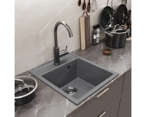 Мойка MIXLINE ML-GM28 графит (342)  450*500*190мм NEW (552183)