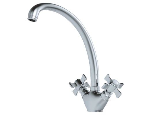 Смеситель для кухни 1/2 кер. MIXLINE ML30-031 "Classic" низкий излив (550778)