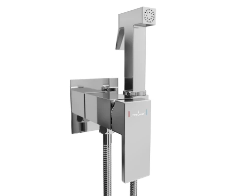 Смеситель с гигиенической лейкой MIXLINE ML31-082 "Ray" встраиваемый (551786)