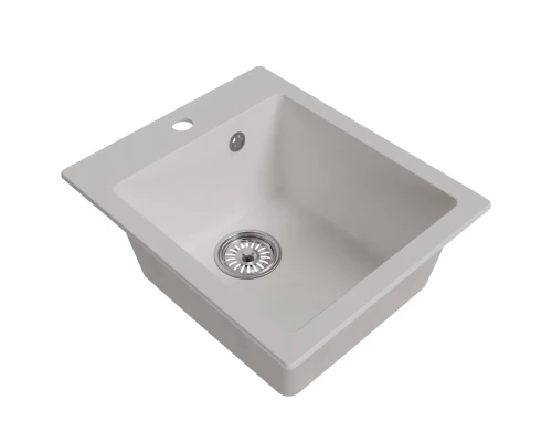 Мойка MIXLINE ML-GM14 ультра-белая  (341)  420*500*190мм NEW (551907)