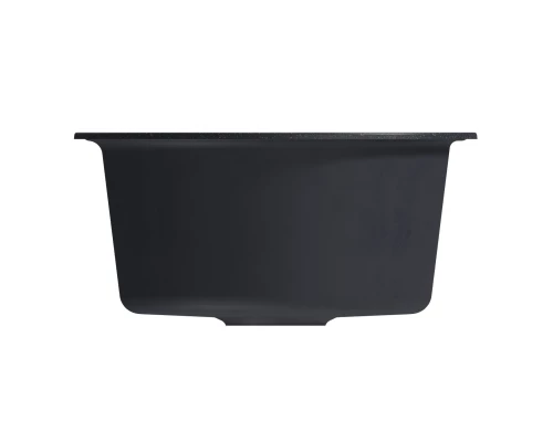 Мойкa MIXLINE ML-GM12 круглая  антрацит (343) 480мм (глуб. чаши 210) NEW (551840)