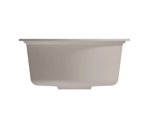 Мойкa MIXLINE ML-GM10 круглая  ультра-белая (341) 440мм (глуб. чаши 180) NEW (551814)