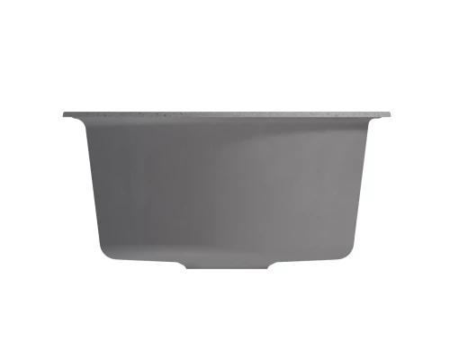 Мойкa MIXLINE ML-GM12 круглая  серая (310) 480мм (глуб. чаши 210) NEW (551835)