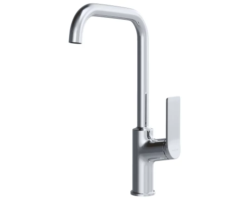 Смеситель для кухни 35k MIXLINE ML24-032 "Unito" высокий излив боковая ручка (550753)