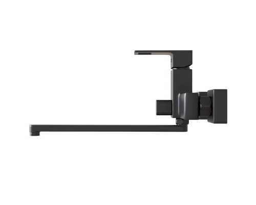 Смеситель для ванны и раковины 35k MIXLINE ML34-02 "Solo Black" (553197)