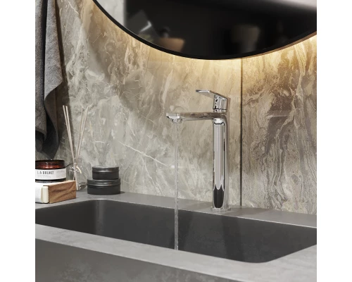 Смеситель для раковины 35k MIXLINE ML26-042 "Life" высокий излив (550758)